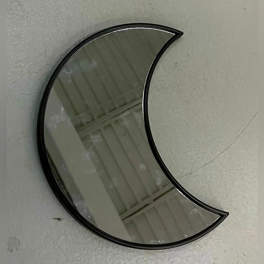MOON mirror NEW CRESCENT SHAPED MIRROR WALL eclipse witch astrology